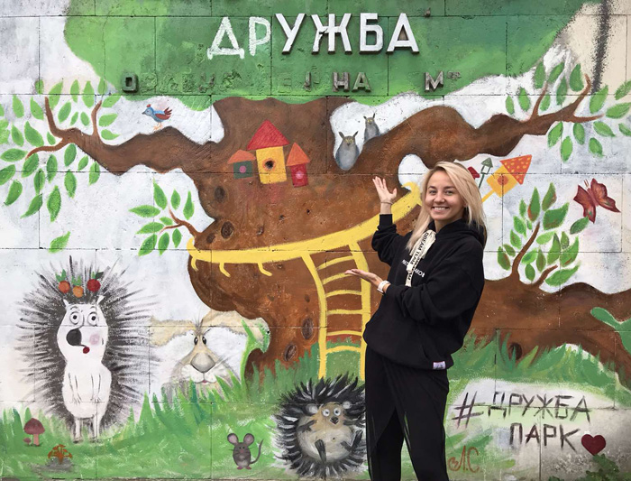 Лариса Строїч — активна учасниця недавньої акції ОСН «Дружний квартал» мріє, що колись тут буде дитячий еколісопарк